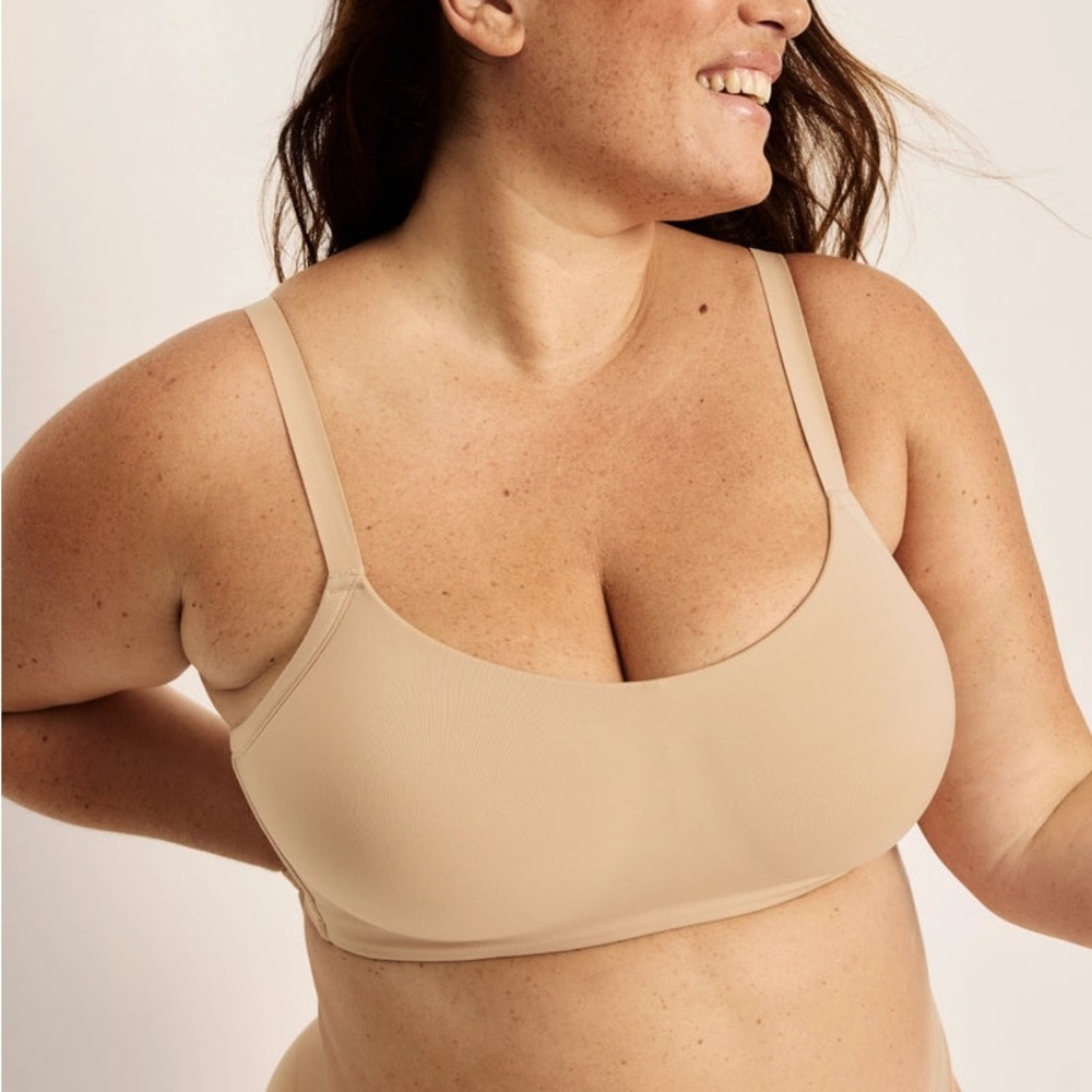 Knix | The One & Only‎ Scoop Bra Warm Sand Size XL++